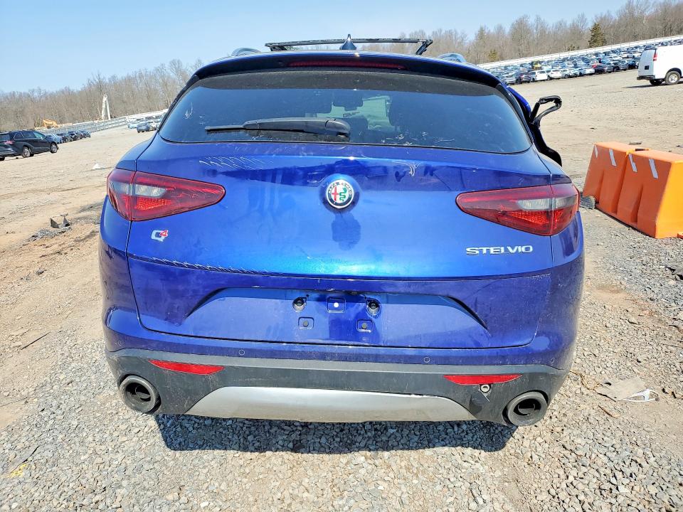 2021 Alfa romeo Stelvio VIN ZASPAKAN3M7D18507 COPART salvage auction — FRONT END, NY - MV-907A SALVAGE CERTIFICATE, sold $400 on 2026-07-02 (photo 6)
