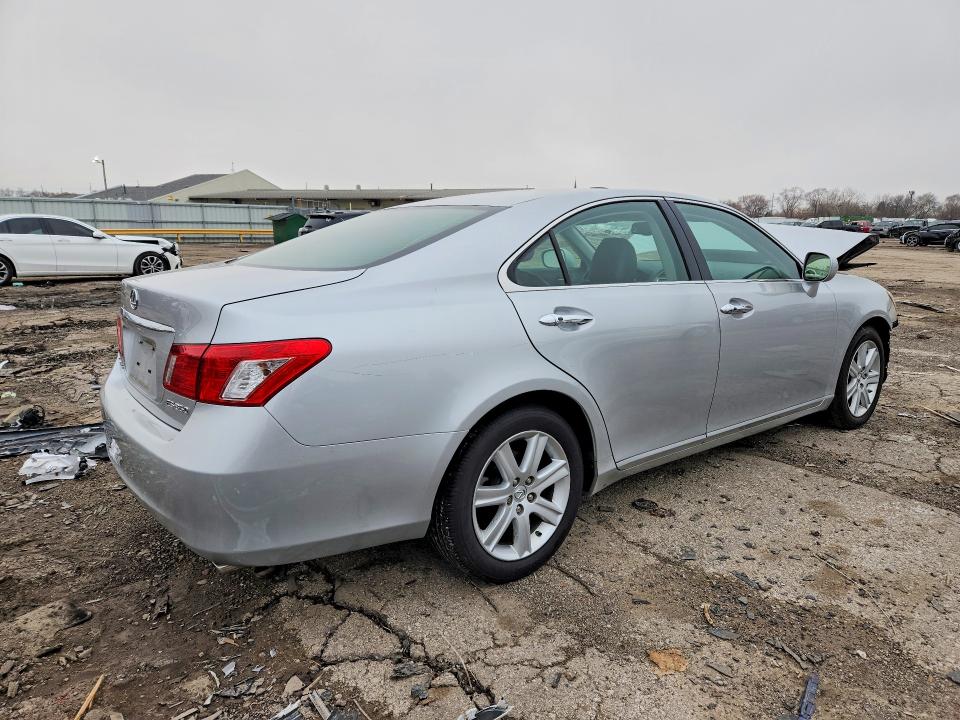 2007 Lexus ES VIN JTHBJ46GX72028452 COPART salvage auction — FRONT END, IL - SALVAGE CERTIFICATE, sold $850 on 2026-07-27 (photo 3)