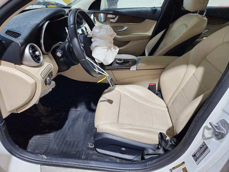 2021 Mercedes-benz C-klasse VIN W1KWF8EB6MR635300 COPART salvage auction — FRONT END, NH - CERT OF TITLE-SALVAGE, sold $2,750 on 2026-07-02 (photo 7)