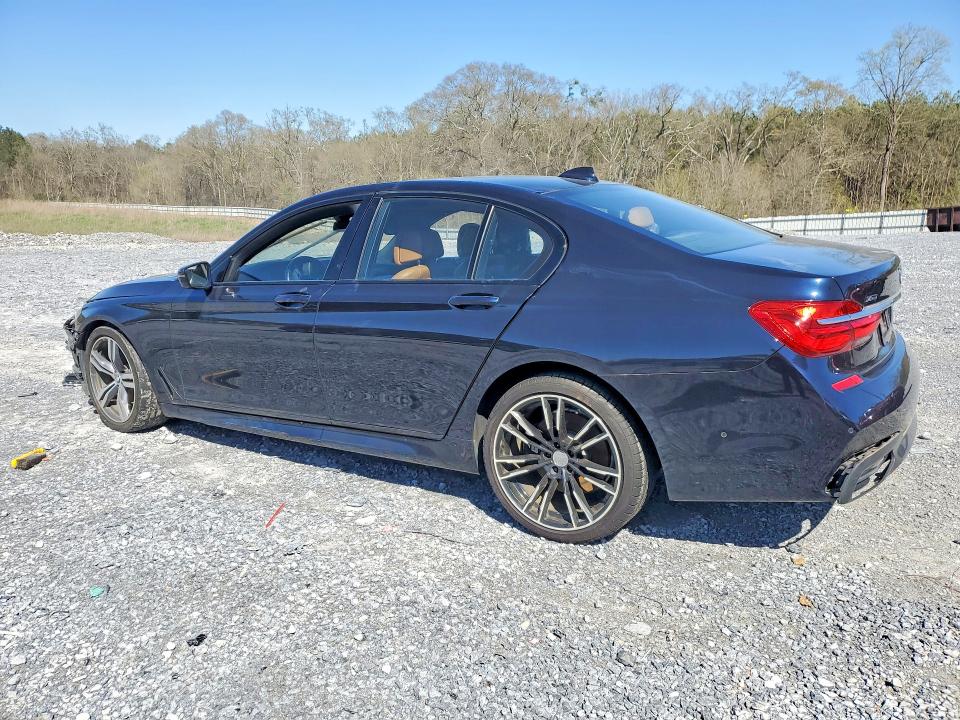 2016 BMW 7 series VIN WBA7B0C54GG526890 COPART salvage auction — FRONT END, VA - CERTIFICATE OF TITLE, sold $3,850 on 2026-07-02 (photo 2)