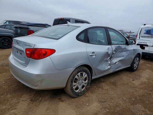 2010 Hyundai Elantra VIN KMHDU4AD8AU097744 COPART salvage auction — SIDE, Il - Salvage Certificate, sold $300 on 2026-07-16 (photo 3)