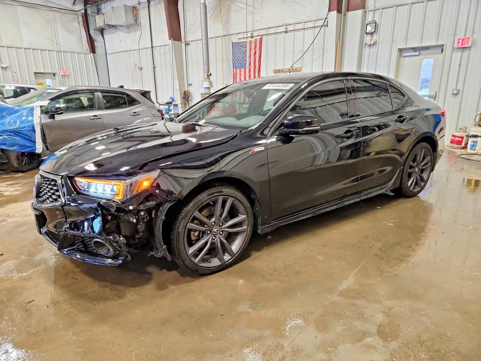 2019 Acura VIN 19UUB3F69KA001574 COPART salvage auction — FRONT END, Wi - Cert Of Title-Claim Paid, sold $10,300 on 2026-08-03 (photo 1)