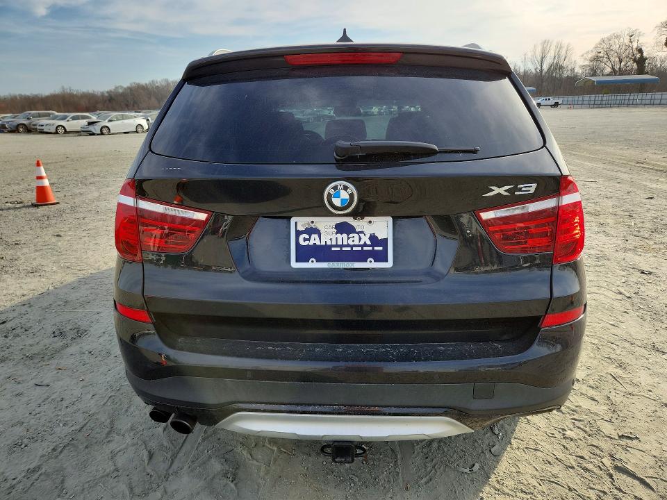 2017 BMW X3 VIN 5UXWX9C56H0T01576 COPART salvage auction — SIDE, Sc - Cert Of Title-Salvage, sold $2,350 on 2026-07-15 (photo 6)