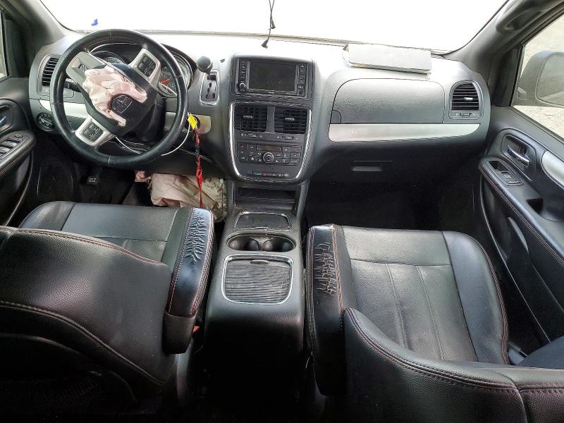 2019 Dodge Grand caravan VIN 2C4RDGEG7KR670745 COPART salvage auction — FRONT END, Tx - Nonrepairable Title, sold $725 on 2026-07-09 (photo 8)