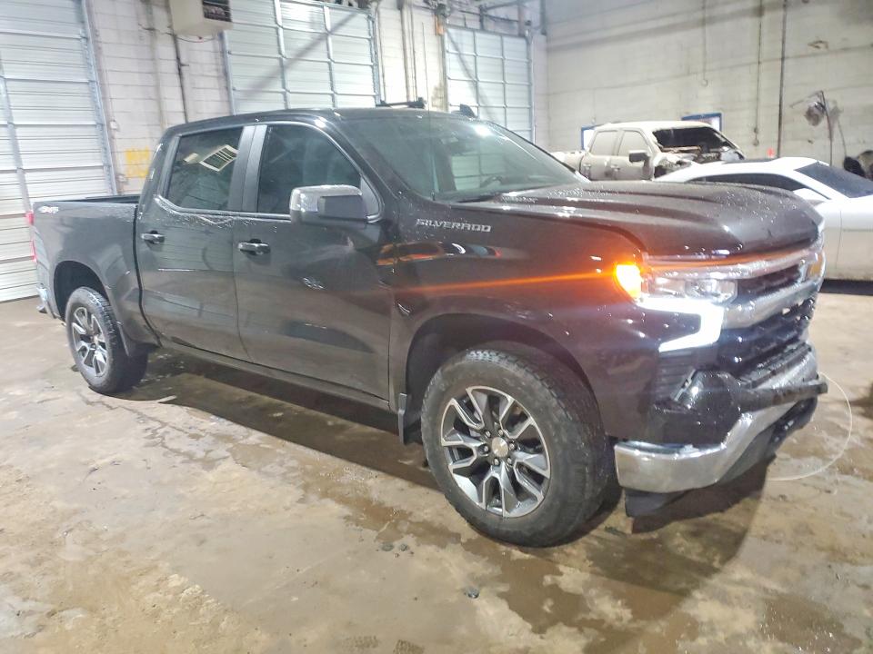 2025 Chevrolet Silverado VIN 1GCPKKEK8SZ270381 COPART salvage auction — FRONT END, Mi - Certificate Of Title, sold $16,600 on 2026-07-31 (photo 4)