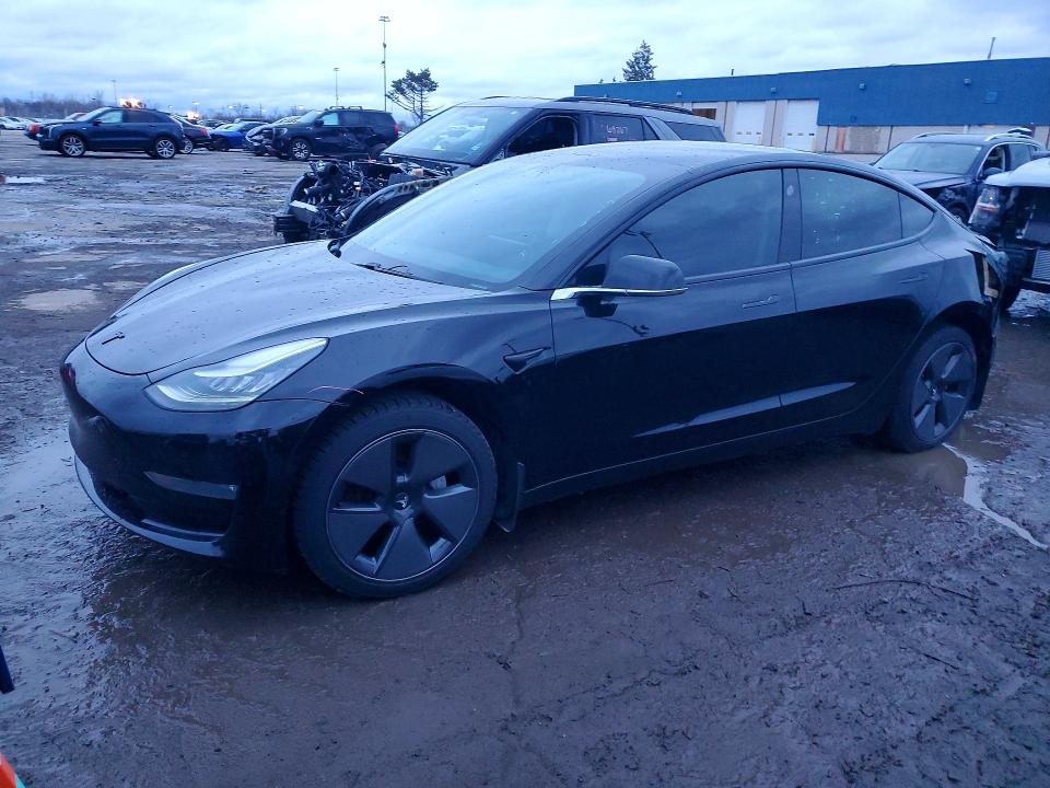 2019 Tesla VIN 5YJ3E1EB6KF418064 COPART salvage auction — REAR END, Oh - Cert Of Title-Salvage, sold $1,150 on 2026-07-28 (photo 1)