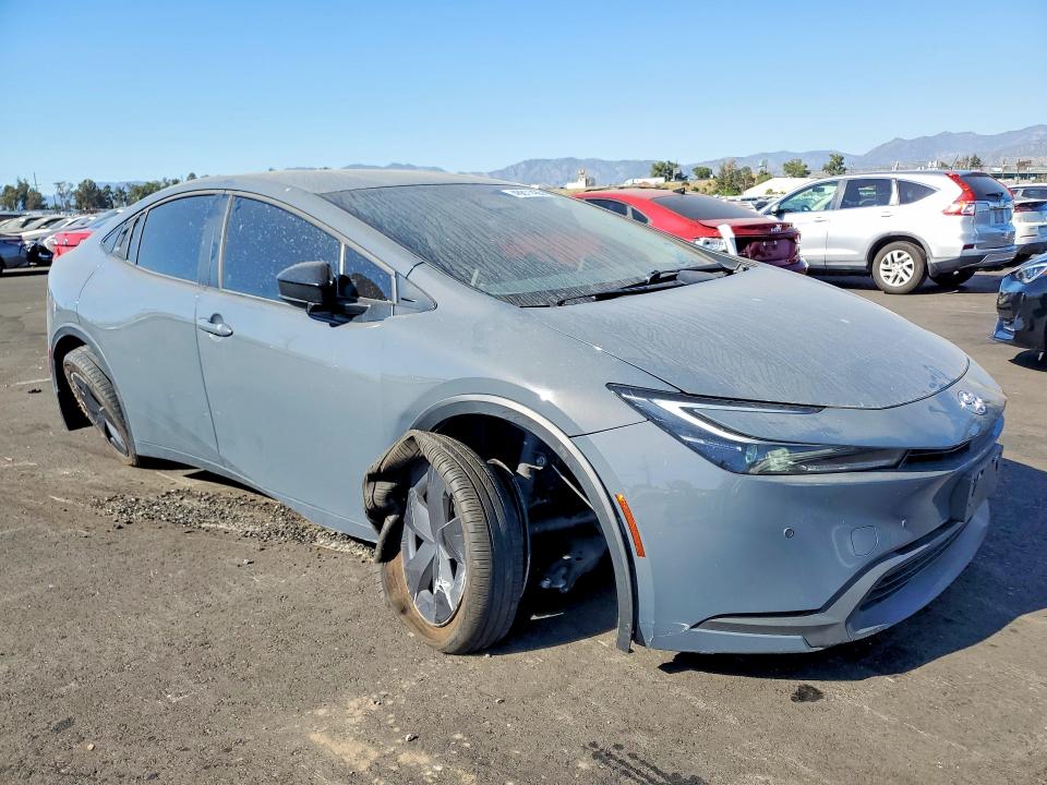 2024 Toyota Prius VIN JTDACAAU8R3020947 COPART salvage auction — SIDE, Ca - Salvage Certificate, sold $8,000 on 2026-07-08 (photo 4)