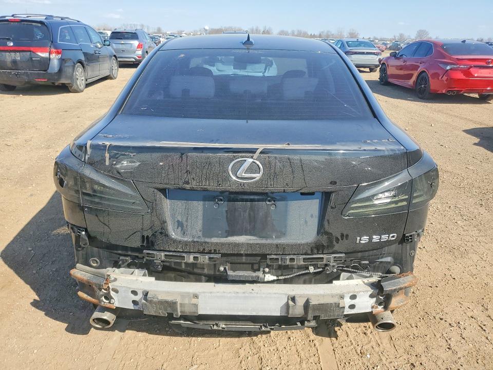 2012 Lexus Is VIN JTHBF5C28C5158853 COPART salvage auction — REAR END, Il - Salvage Certificate, sold $2,500 on 2026-07-21 (photo 6)