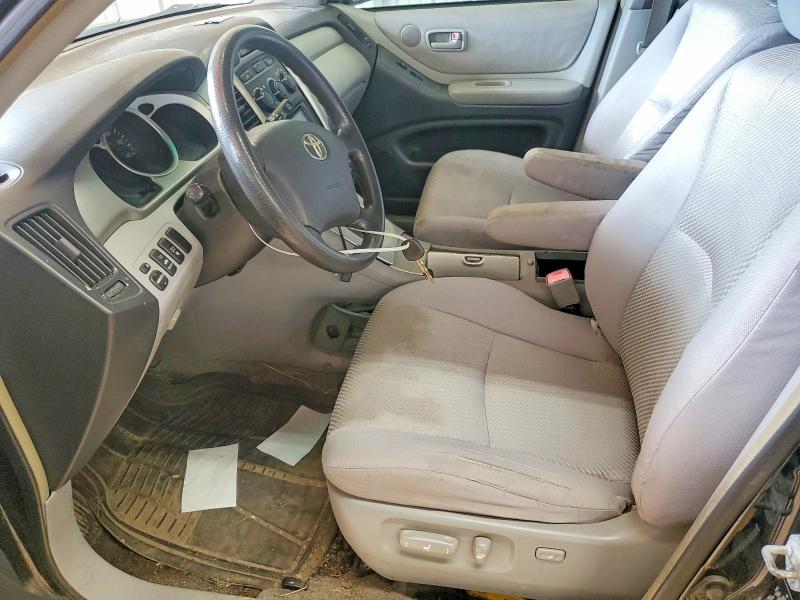 2004 Toyota Highlander VIN JTEEP21A740031154 COPART salvage auction — REAR END, Nc - Salvage Certificate Of Title, sold $550 on 2026-07-08 (photo 7)