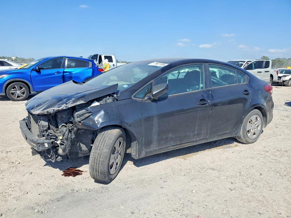 2017 Kia Forte VIN 3KPFK4A74HE158321 COPART salvage auction — FRONT END, Tx - Salvage Vehicle Title (P), sold $1,650 on 2026-07-10 (photo 1)