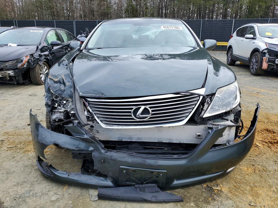 2009 Lexus Ls VIN JTHDL46F195000244 COPART salvage auction — FRONT END, Md - Cert Of Salvage > 75% Damage, sold $850 on 2026-07-24 (photo 5)