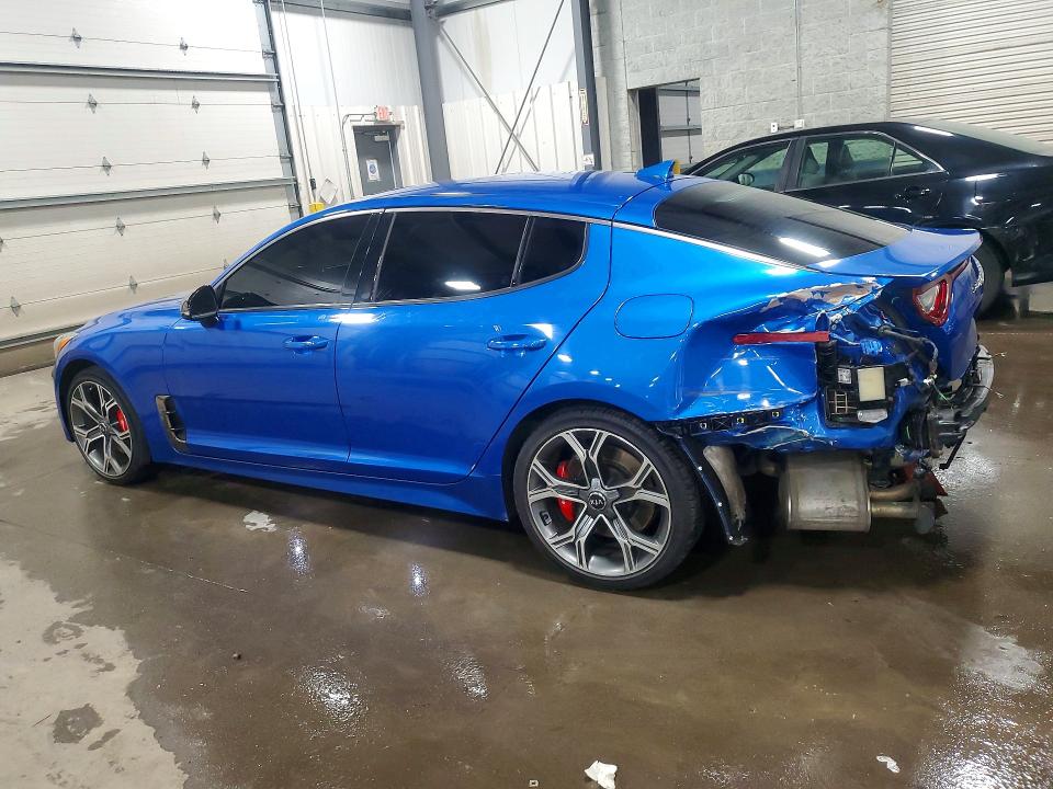 2020 Kia Stinger VIN KNAE35LC9L6082650 COPART salvage auction — REAR END, Mn - Cert Of Title-Salvage Flood, sold $5,100 on 2026-07-28 (photo 2)