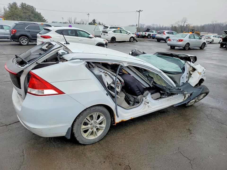 2010 Honda Insight VIN JHMZE2H73AS012881 COPART salvage auction — ALL OVER, Ct - Cert Of Title-Salvage, sold $450 on 2026-07-24 (photo 3)