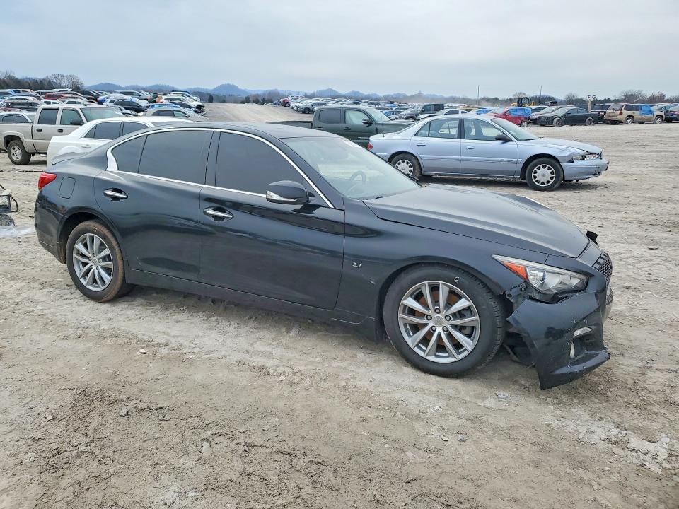 2015 Infiniti Q50 VIN JN1BV7AR2FM423036 COPART salvage auction — ALL OVER, Tn - Certificate Of Title, sold $175 on 2026-07-02 (photo 4)