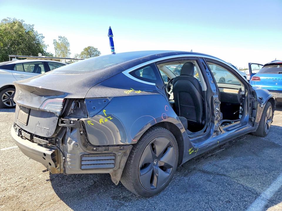 2019 Tesla Model 3 VIN 5YJ3E1EB3KF205556 COPART salvage auction — SIDE, Ca - Salvage Certificate, sold $4,800 on 2026-07-17 (photo 3)