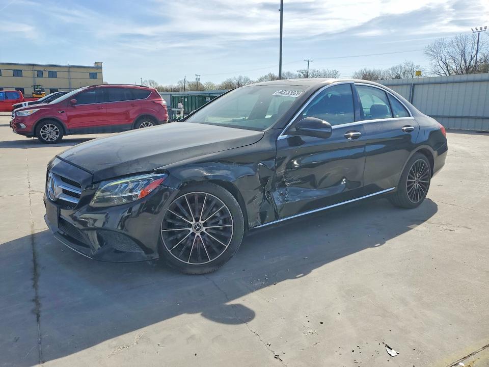 2021 Mercedes-benz C-klasse VIN W1KWF8DB2MR637224 COPART salvage auction — SIDE, Tx - Salvage Vehicle Title, sold $9,000 on 2026-07-02 (photo 1)