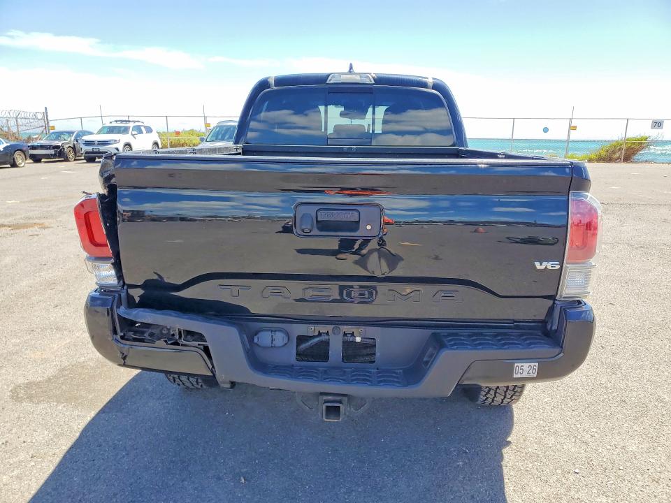 2020 Toyota Tacoma VIN 5TFBZ5DN9LX004979 COPART salvage auction — REAR END, Hi - Certificate Of Salvage, sold $19,100 on 2026-07-27 (photo 6)
