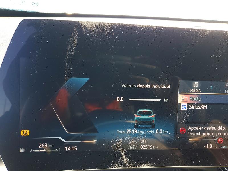 2025 BMW VIN WBX73EF00S5192328 COPART salvage auction — SIDE, Qc - Gravement Accidente, sold $19,500 on 2026-07-14 (photo 9)