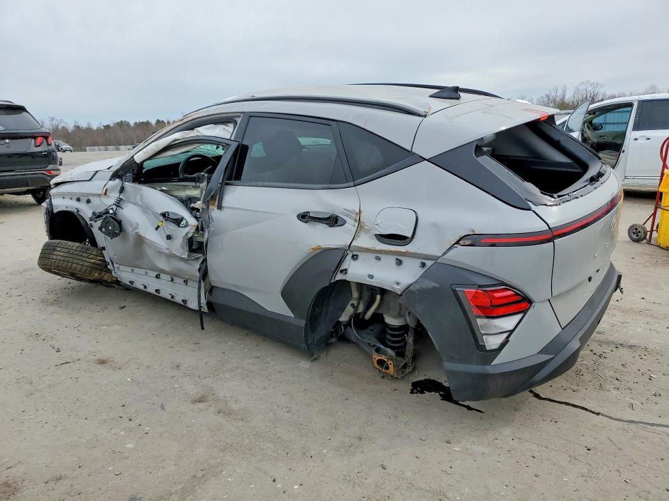 2024 Hyundai Kona VIN KM8HB3AB6RU119543 COPART salvage auction — ROLLOVER, Fl - Certificate Of Destruction, sold $4,250 on 2026-07-29 (photo 2)