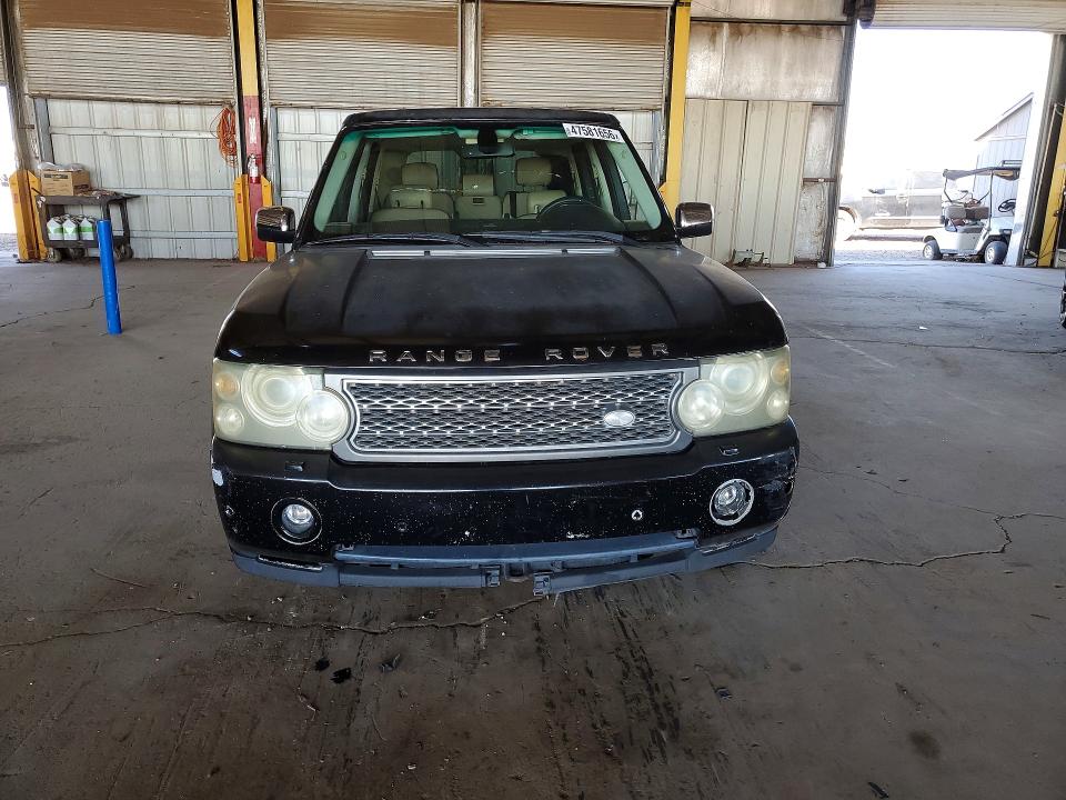 2006 Land rover RANGE ROVER VIN SALME15456A210965 COPART salvage auction — FRONT END, Az - Cert Of Title-Restored Salvage (P), sold $550 on 2026-07-29 (photo 5)