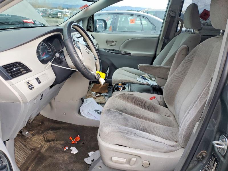 2013 Toyota Sienna VIN 5TDKK3DC7DS363312 COPART salvage auction — SIDE, Or - Lien Papers Salvage, sold $1,850 on 2026-07-21 (photo 7)