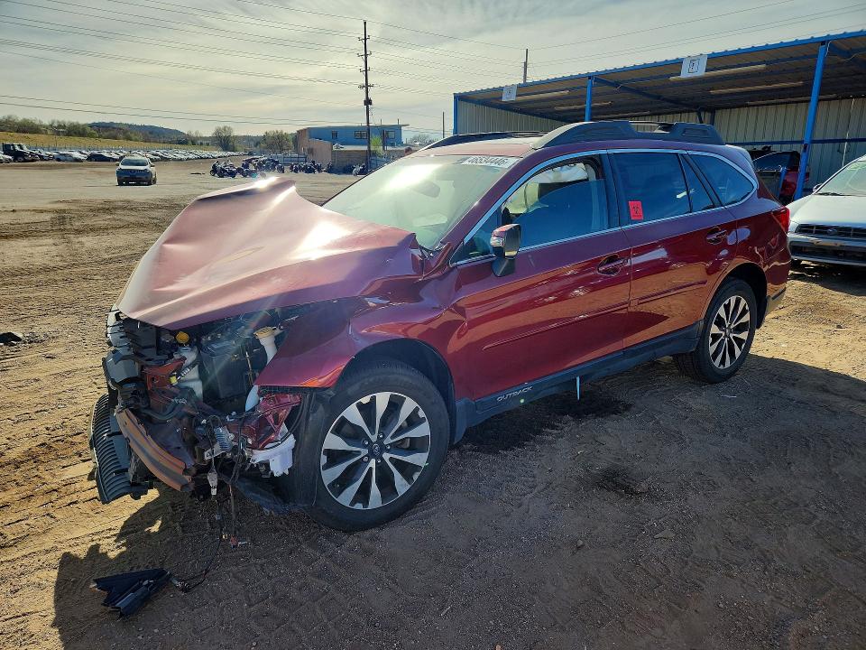 2016 Subaru Outback VIN 4S4BSBNC2G3359095 COPART salvage auction — FRONT END, CO, sold $350 on 2026-08-19 (photo 1)