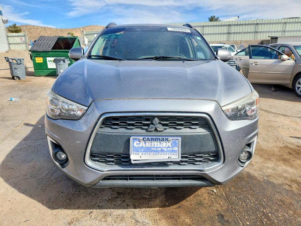 2015 Mitsubishi Outlander VIN 4A4AR4AW5FE027431 COPART salvage auction — REAR END, Nm - Cert Of Title-Salvage, sold $200 on 2026-07-02 (photo 5)