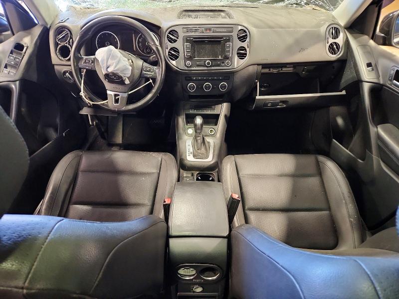 2014 Volkswagen Tiguan VIN WVGAV3AX2EW597977 COPART salvage auction — FRONT END, Salvage Title, sold $400 on 2026-07-17 (photo 8)