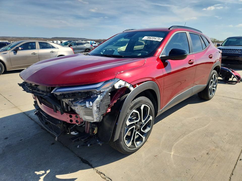 2025 Chevrolet Trax VIN KL77LJEP3SC158638 — COPART salvage auction photo