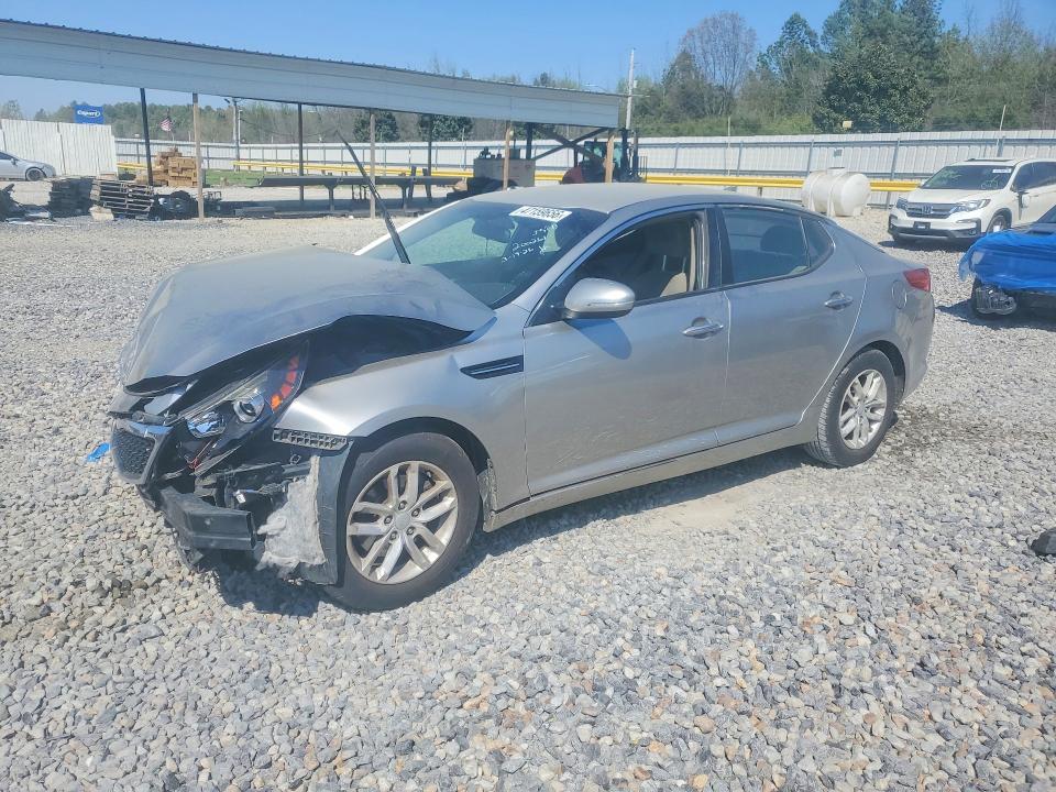 2013 Kia Optima VIN KNAGM4A73D5405247 COPART salvage auction — FRONT END, Tn - Salvage Certificate, sold $425 on 2026-07-30 (photo 1)