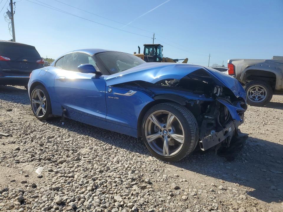 2016 BMW Z4 VIN WBALL5C59G5A20656 COPART salvage auction — FRONT END, Tx - Salvage Vehicle Title, sold $1,950 on 2026-07-02 (photo 4)