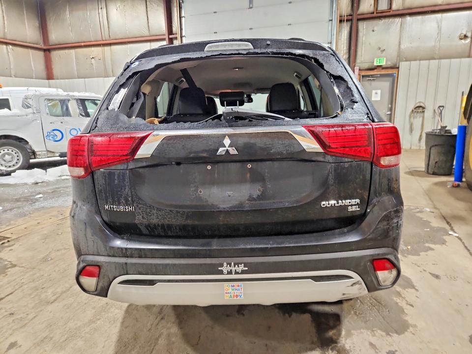 2019 Mitsubishi Outlander VIN JA4AZ3A30KZ041483 COPART salvage auction — FRONT END, Ak - Bill Of Sale- Salvage, sold $300 on 2026-07-14 (photo 6)