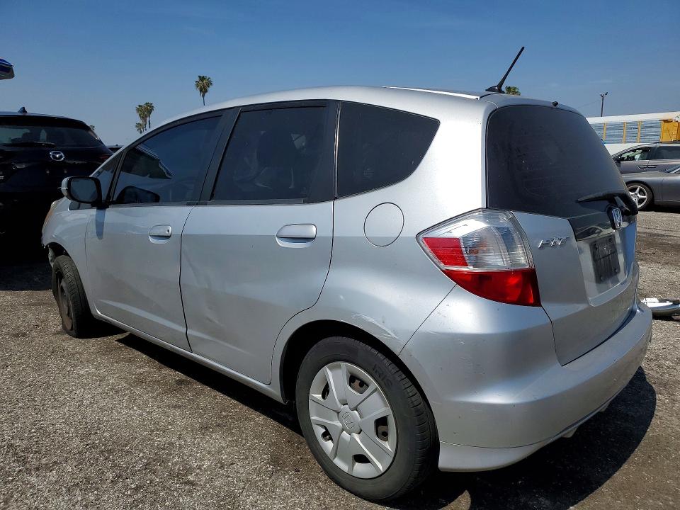 2012 Honda Fit VIN JHMGE8H32CC028705 COPART salvage auction — FRONT END, Ca - Salvage Certificate, sold $80 on 2026-07-28 (photo 2)