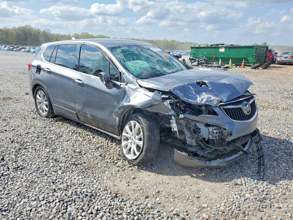 2019 Buick Envision VIN LRBFXBSA9KD017171 COPART salvage auction — FRONT END, TN - SALVAGE CERTIFICATE, sold $30 on 2026-07-28 (photo 4)