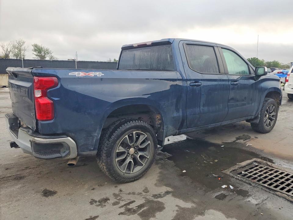 2022 Chevrolet Silverado VIN 1GCPDKEK6NZ558883 COPART salvage auction — FRONT END, Fl - Certificate Of Title, sold $11,700 on 2026-07-02 (photo 3)