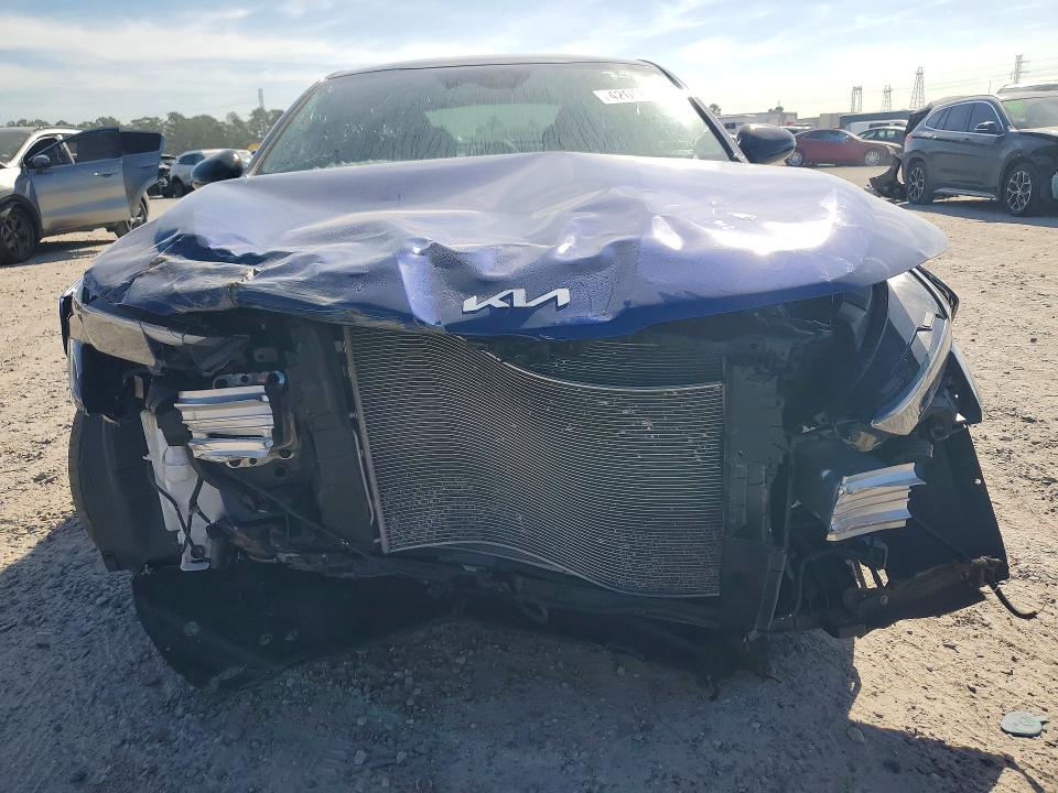 2025 Kia K5 VIN KNAG64J78S5296727 COPART salvage auction — FRONT END, Tx - Salvage Vehicle Title, sold $4,400 on 2026-07-28 (photo 5)