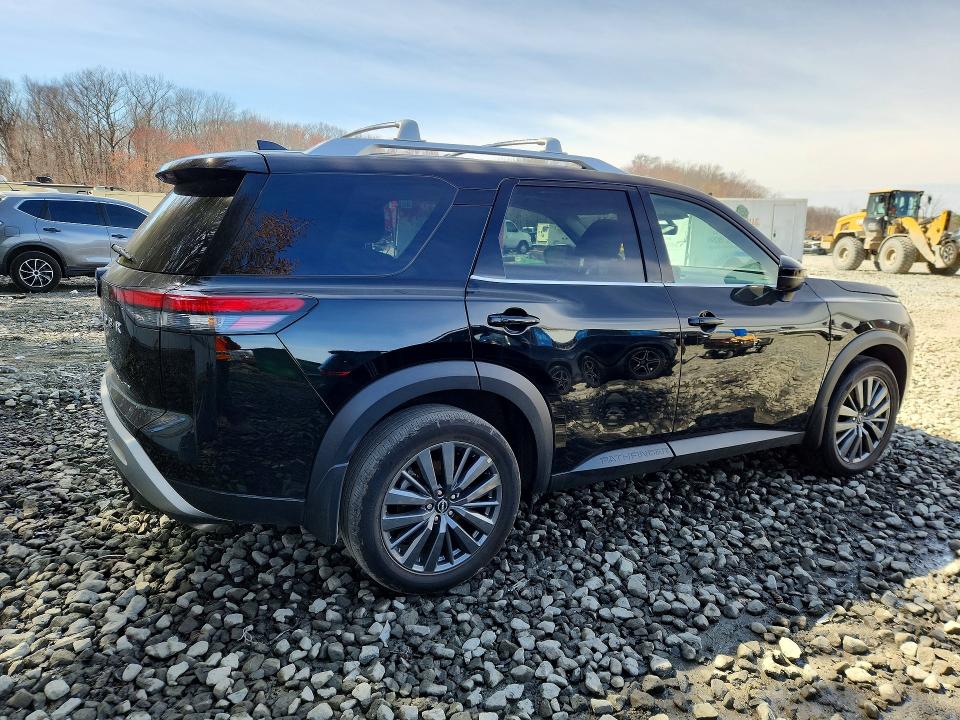 2025 Nissan Pathfinder VIN 5N1DR3CDXSC220136 COPART salvage auction — FRONT END, Nj - Cert Of Title-Salvage, sold $7,900 on 2026-07-22 (photo 3)