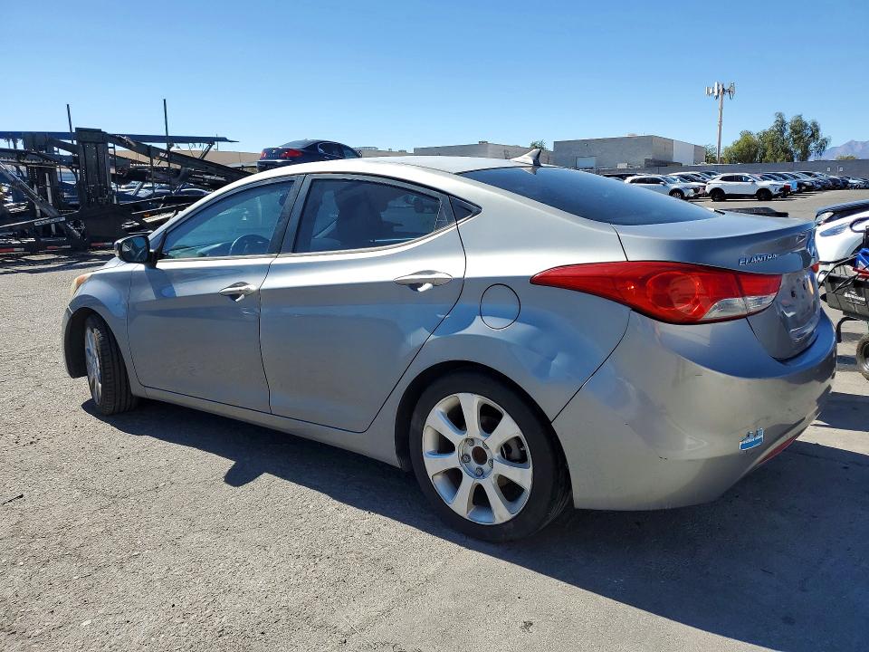 2012 Hyundai Elantra VIN KMHDH4AE5CU205513 COPART salvage auction — MINOR DENT/SCRATCHES, Nv - Certificate Of Title, sold $225 on 2026-07-29 (photo 2)