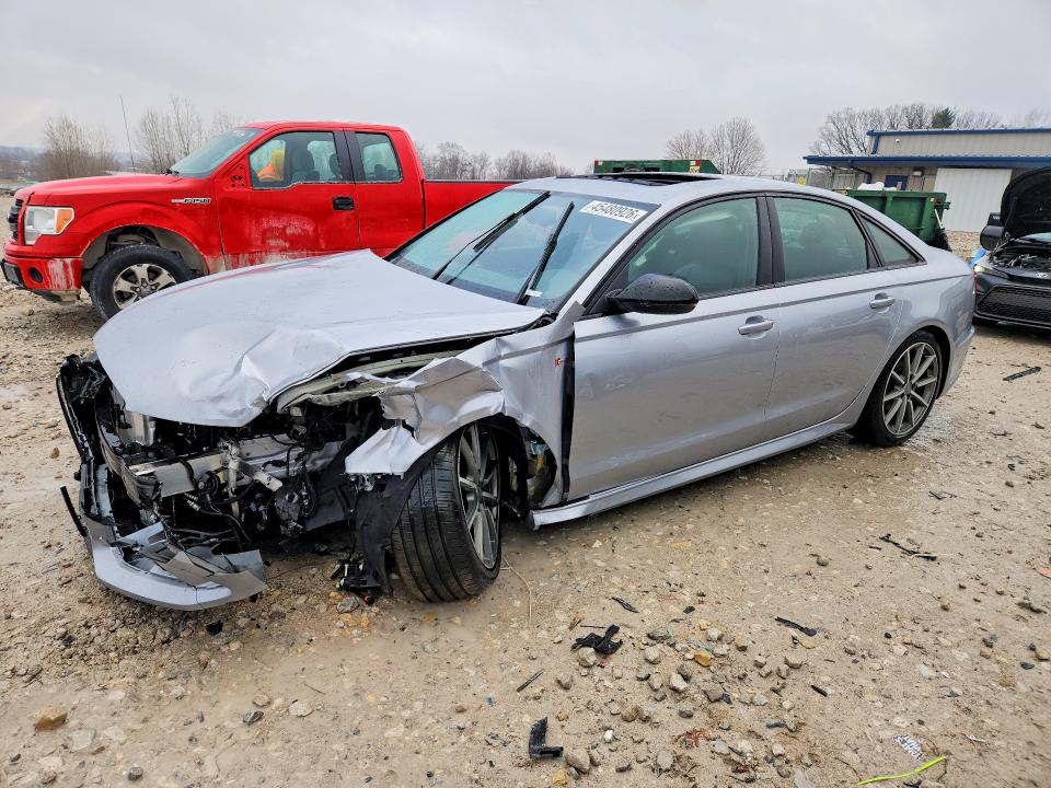 2018 Audi A6 VIN WAUF3AFC6JN092726 COPART salvage auction — FRONT END, Mi - Cert Of Title-Rebuilt Salvage, sold $2,000 on 2026-07-09 (photo 1)