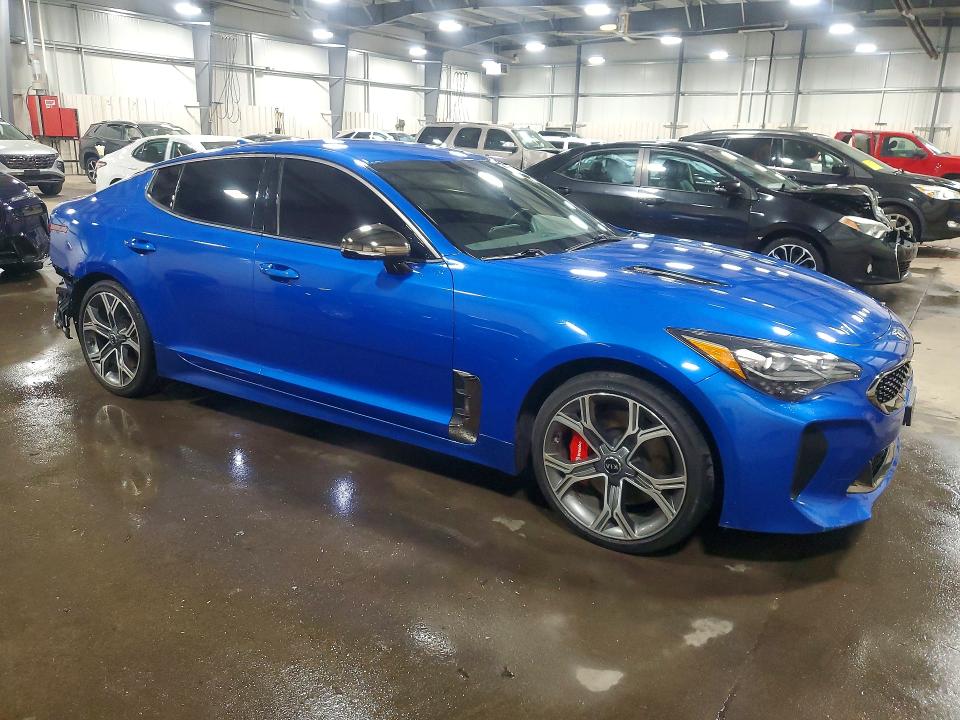 2020 Kia Stinger VIN KNAE35LC9L6082650 COPART salvage auction — REAR END, Mn - Cert Of Title-Salvage Flood, sold $5,100 on 2026-07-28 (photo 4)