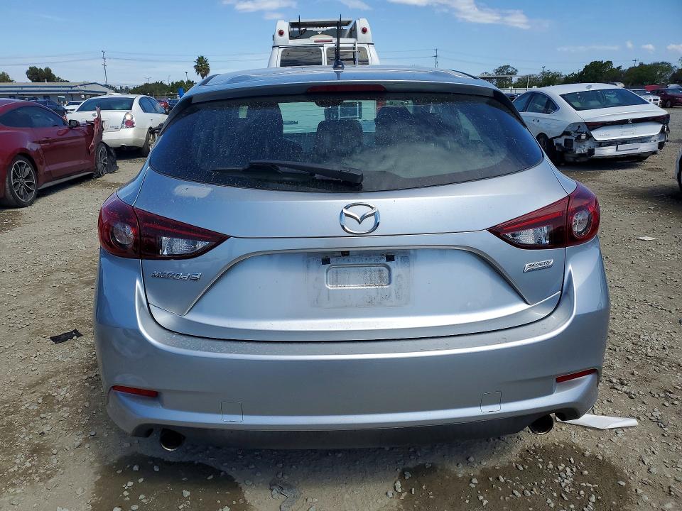 2018 Mazda 3 VIN 3MZBN1K77JM208818 COPART salvage auction — FRONT END, Ca - App For Dup Salvage Or Ac, sold $2,350 on 2026-07-02 (photo 6)