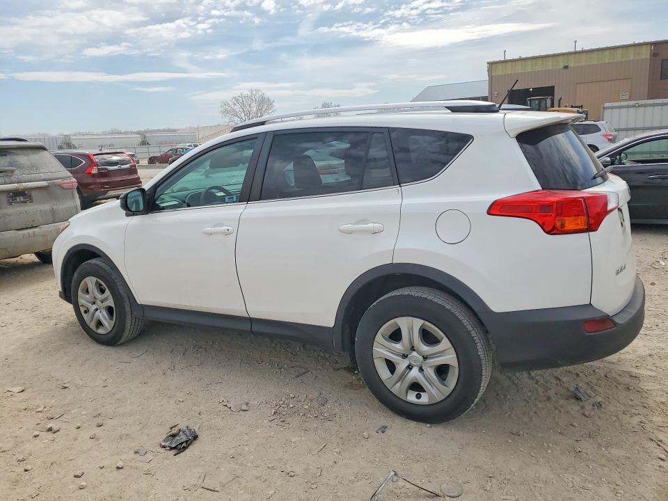 2014 Toyota Rav 4 VIN 2T3BFREV0EW149799 COPART salvage auction — HAIL, Mo - Salvage Certificate Of Title, sold $4,100 on 2026-07-06 (photo 2)
