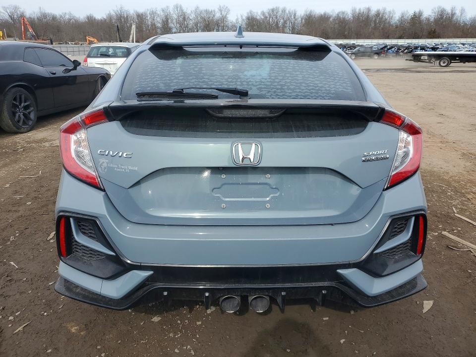2021 Honda Civic VIN SHHFK7H99MU405795 COPART salvage auction — FRONT END, Id - Salvage Certificate Of Title, sold $5,200 on 2026-07-31 (photo 6)