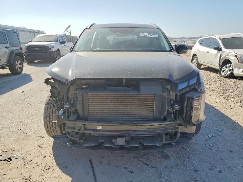 2023 Hyundai Palisade VIN KM8R74GEXPU508194 COPART salvage auction — FRONT END, Ks - Cert Of Title-Salvage, sold $9,800 on 2026-07-09 (photo 5)