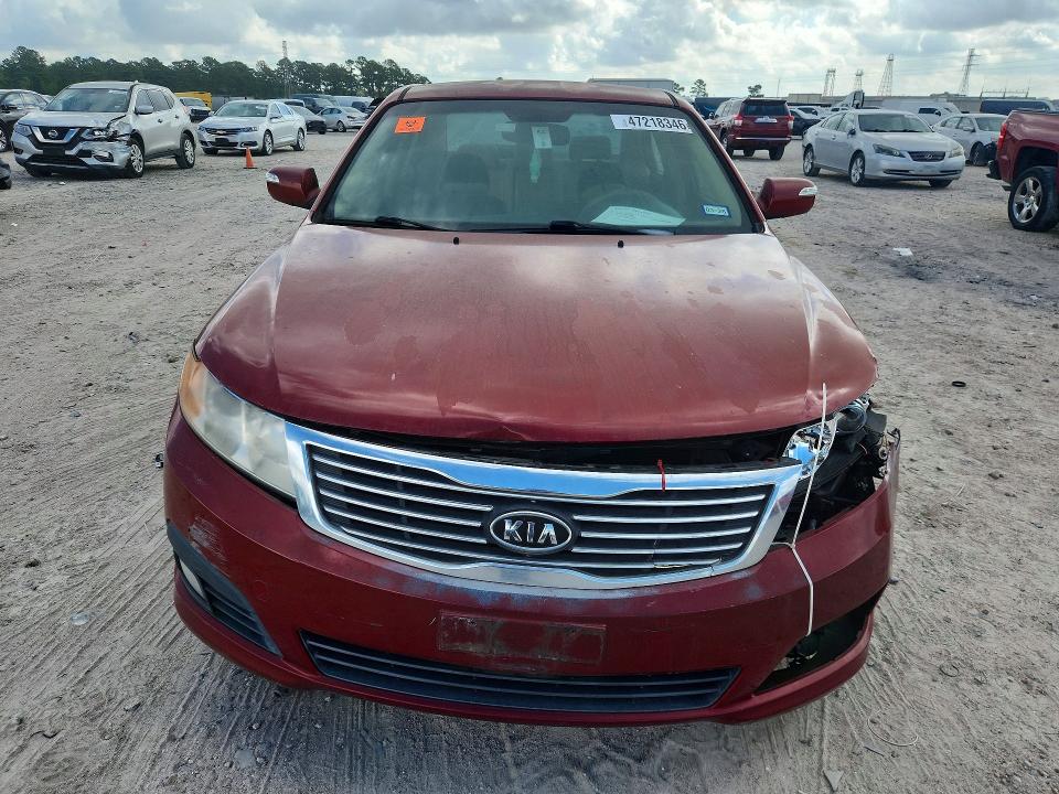 2010 Kia Optima VIN KNAGH4A42A5453067 COPART salvage auction — FRONT END, Tx - Salvage Vehicle Title, sold $650 on 2026-07-24 (photo 5)
