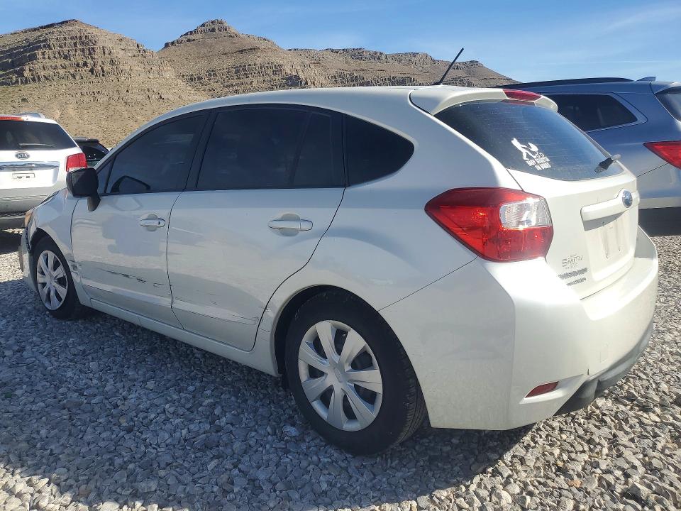 2013 Subaru Impreza VIN JF1GPAA67D2834768 COPART salvage auction — FRONT END, Nv - Salvage Title, sold $2,000 on 2026-07-20 (photo 2)