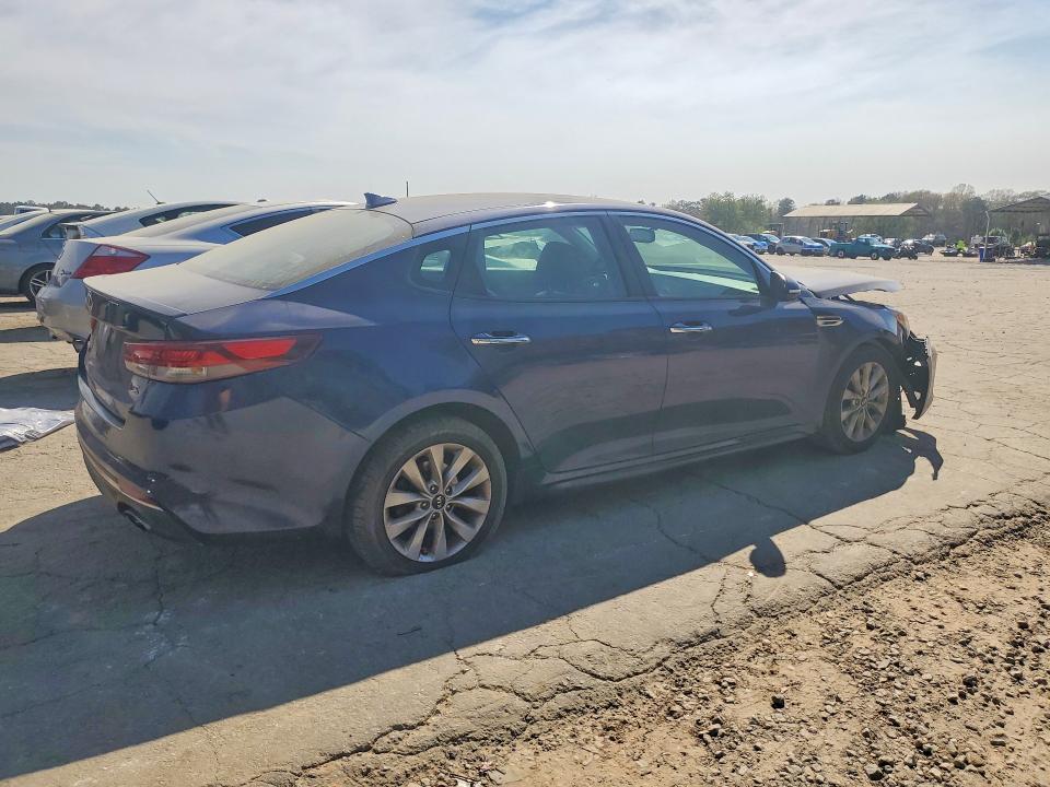 2018 Kia Optima VIN 5XXGT4L37JG186798 COPART salvage auction — FRONT END, Ga - Cert Of Title-Salvage, sold $2,000 on 2026-07-24 (photo 3)