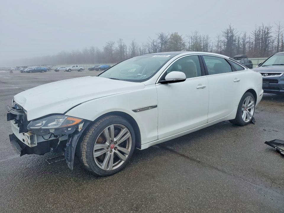 2017 Jaguar Xj VIN SAJWJ2GD5H8W08719 COPART salvage auction — FRONT END, Ny - Mv907A-Parts Only, sold $5,600 on 2026-07-06 (photo 1)