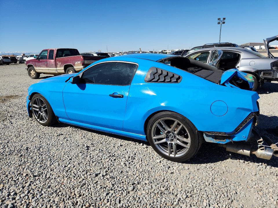 2013 Ford Mustang VIN 1ZVBP8AM7D5258560 COPART salvage auction — REAR END, Co - Salvage Title, sold $850 on 2026-07-09 (photo 2)