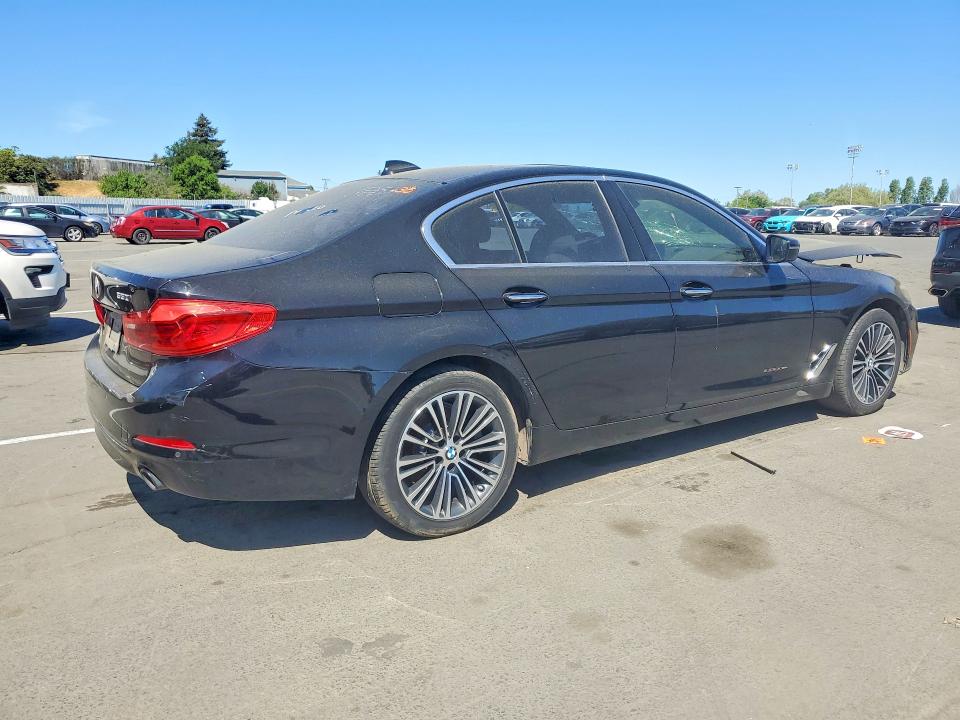 2018 BMW 5er VIN WBAJA5C50JWA36940 COPART salvage auction — FRONT END, Ca - Dis/Dlr/Exp Only Clean Title, sold $4,850 on 2026-07-27 (photo 3)
